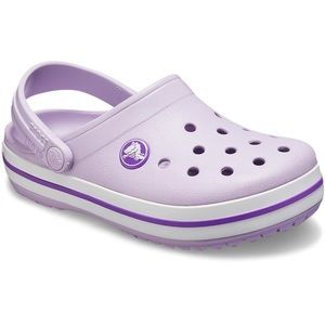 Light purple Semi new crocs worn a total of 5 times